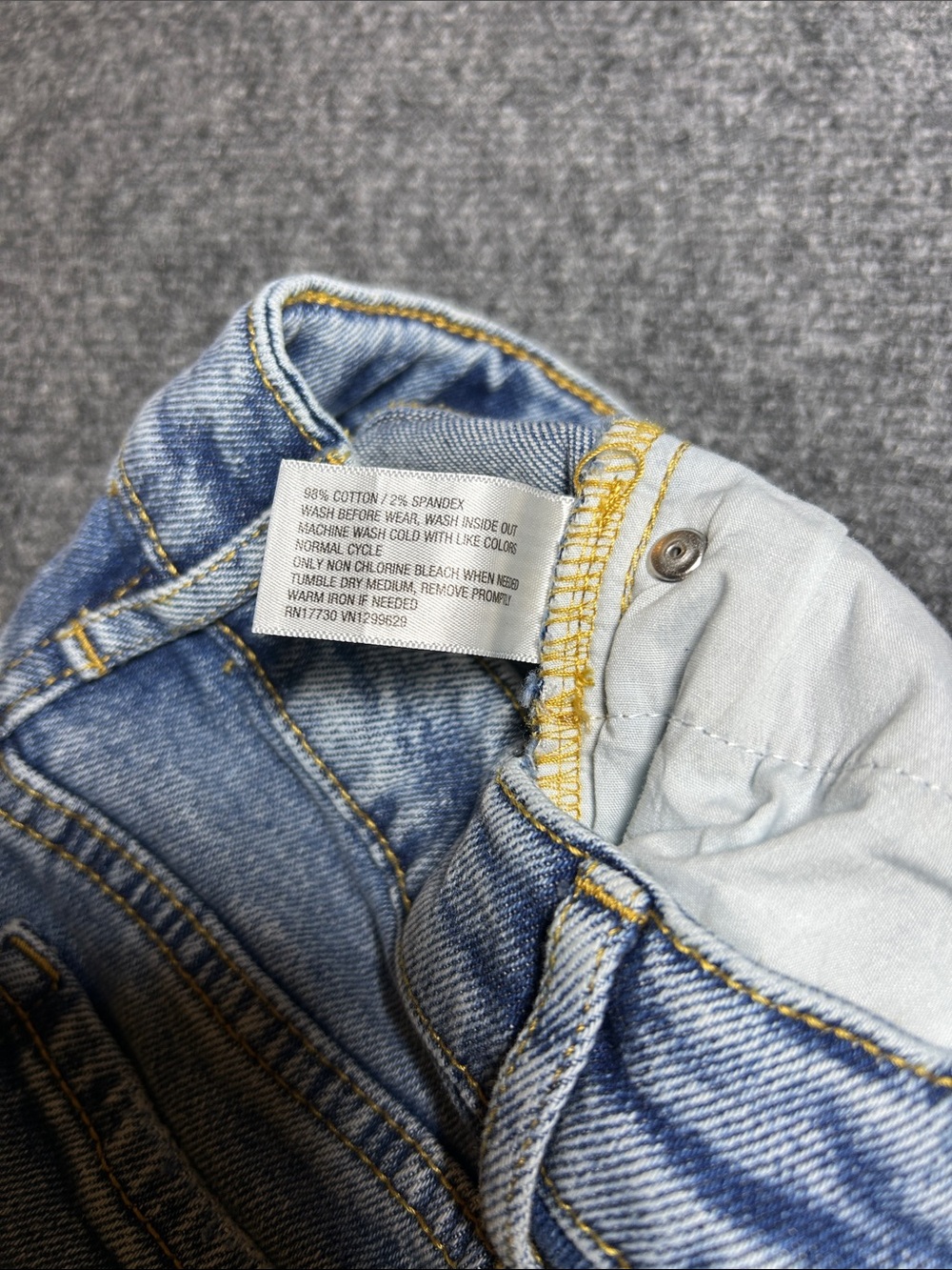 art class Light Blue Distressed Jeans Girl’s Size 8 - Picture 15 of 16